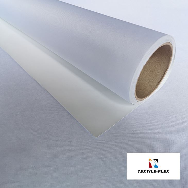 Opaque White Back Blockout Textile